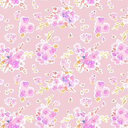 Little Fuchsia Blossom in Butterfly Pink