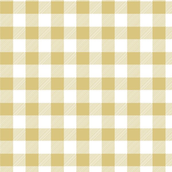 Medium Buffalo Plaid in Honey
