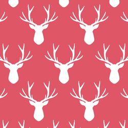 Stag Silhouette in Passion