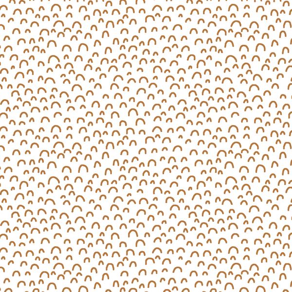 Doodle in Ginger on White