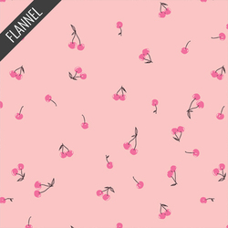 Cherry-ish You Flannel in Delicate