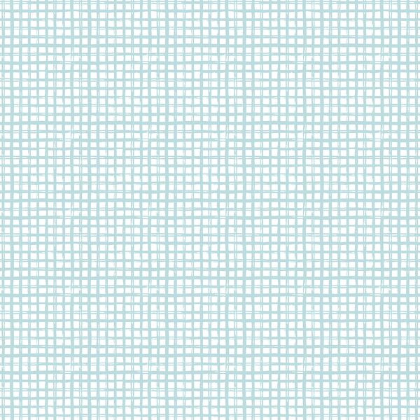 Nautical Gingham in Aqua