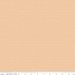Micro Gingham in Marmalade