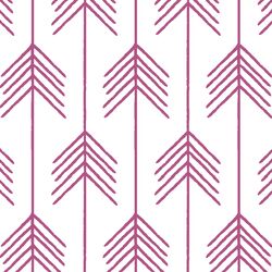 Vanes in Azalea on White