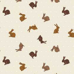 Chocolate Bunnies in Eggshell