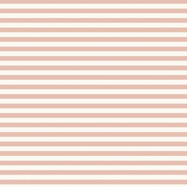 Spring Stripe in Powder Pink