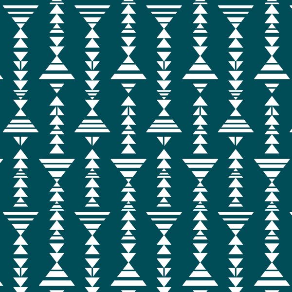 Little Tribal Stripe in Juniper