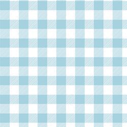 Medium Buffalo Plaid in Robins Egg