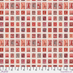 Stamps in Red