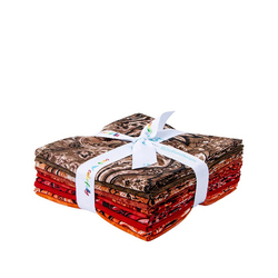 Express Yourself! Batiks Fat Quarter Bundle in Bandana B (Copper Canyon)