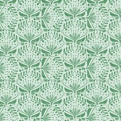Pond Blooms in Mint Green