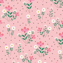 Easter Garden in Rosy Pink