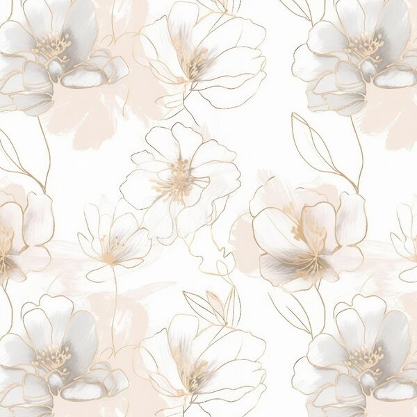 Floral Sketches in Tranquil