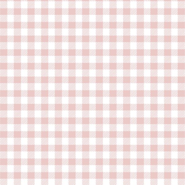 Small Buffalo Plaid in Blush