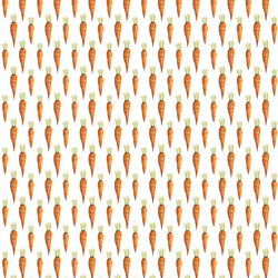 Little Carrots in White