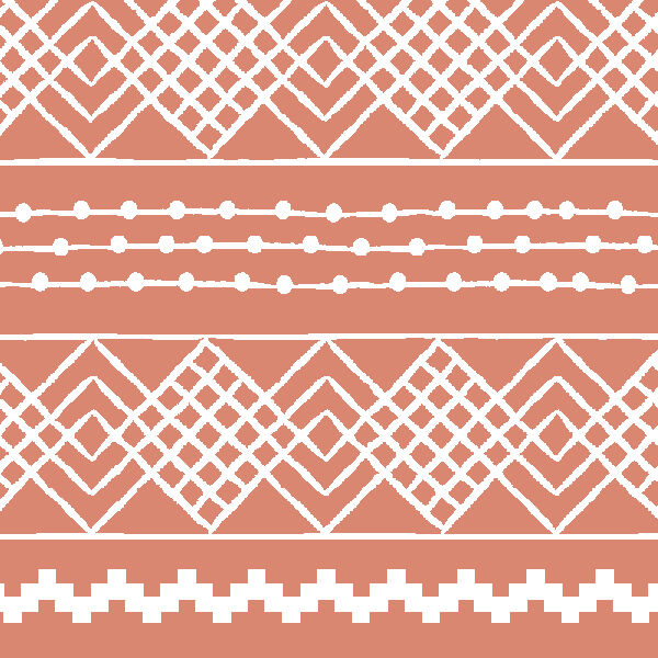 Etched Stripe in Desert Rose