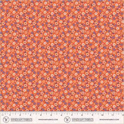 Mod Ditsy in Coral