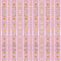 Floral Lineup in Hazy
