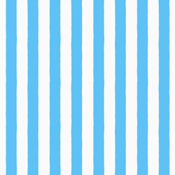 Vertical Stripes in Sky Blue