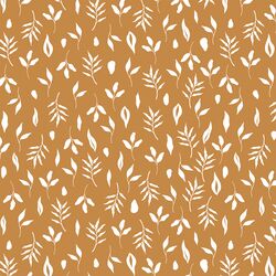 Leaf Silhouette in Ochre