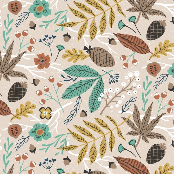 Autumn Woodland in Birch
