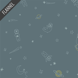 To Bearfinity & Beyond Snug Flannel in Night