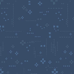 Decostitch Elements in Indigo Sky
