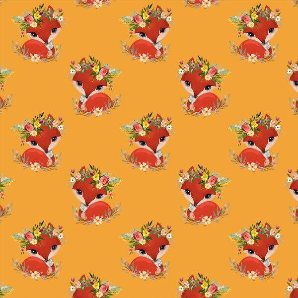 Little Foxy in Burnt Yellow