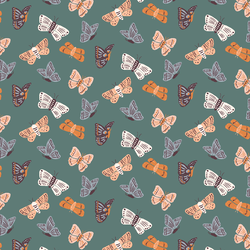 Fall Moths in Juniper Green