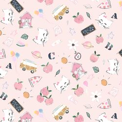 Kitty School in Soft Pink