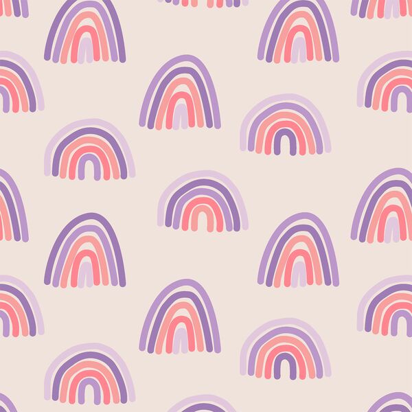 Large Rainbow in Lavender