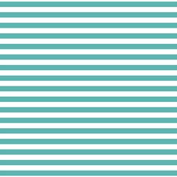 Horizontal Dress Stripe in Seafoam