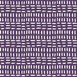 Stitched in Aubergine