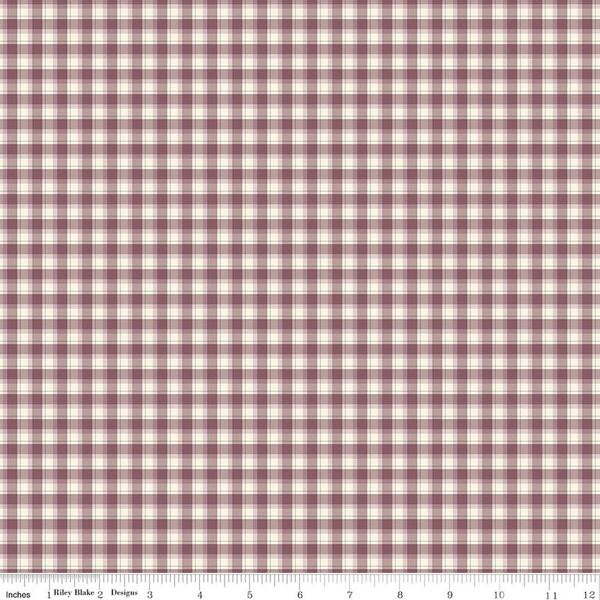 Plaid in Purple