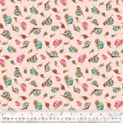 Snails in Pale Pink