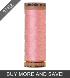 Tea Rose (9136-1063) - Silk Finish Cotton 40wt - 164 Yards (3 Pack)