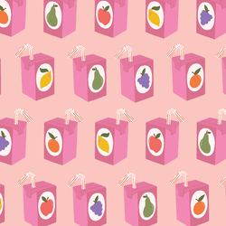 Juice Boxes in Pink