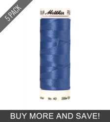Dolphin Blue (3406-3711) - Poly Sheen - 220 Yards (5 Pack)