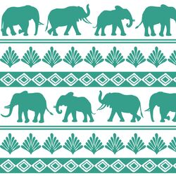 Elephant Parade in Jade