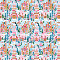 Little Gingerbread Mansion in Winter