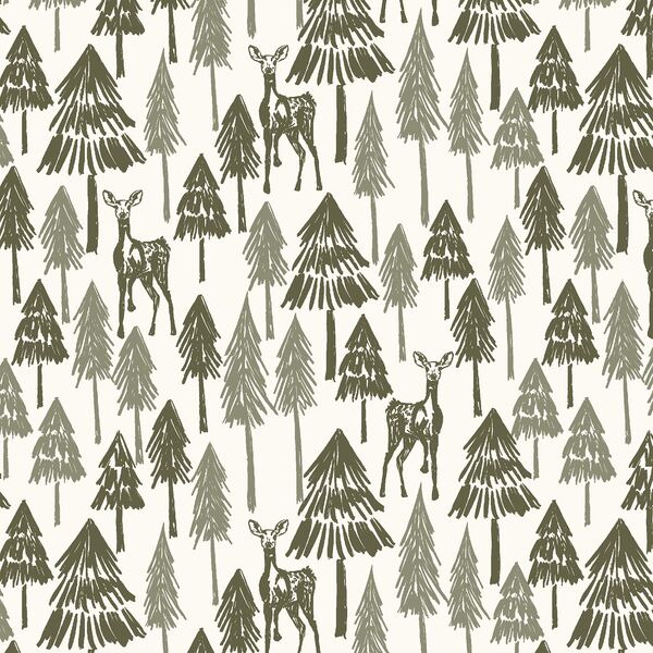 Doe A Deer in Forest
