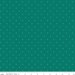 Bee Cross Stitch in Jade