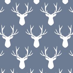 Stag Silhouette in Dove