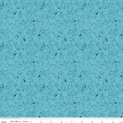 Ocean Floor in Blue