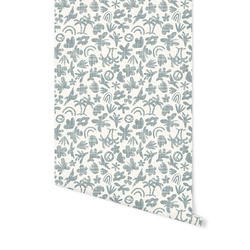 Textured Let's Play in Pewter Blue