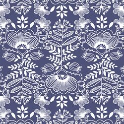Promenade in Indigo