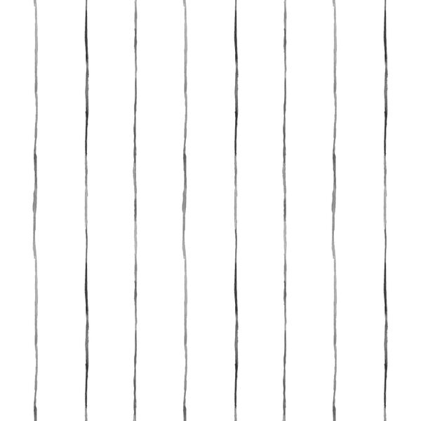 Pinstripe in White