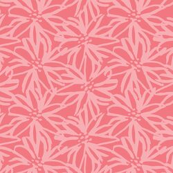 Painted Floral in Watermelon