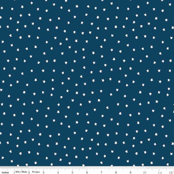Star Toss in Blue