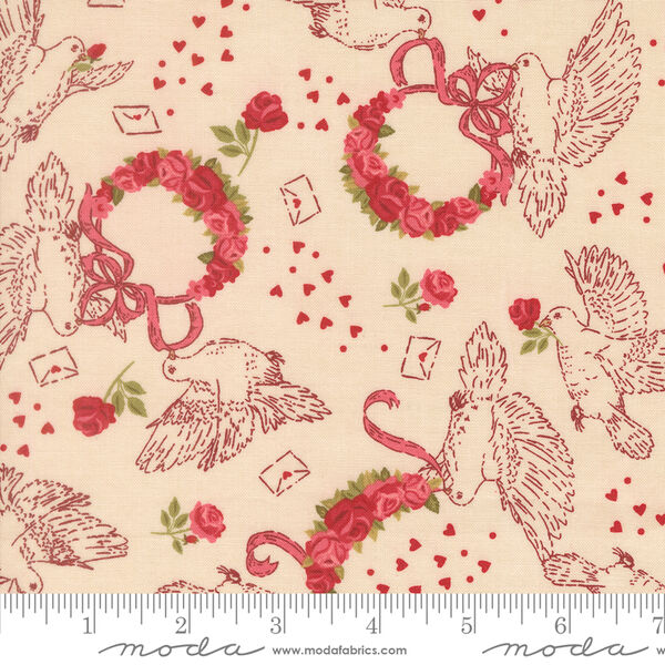 Doves True Love in Lace